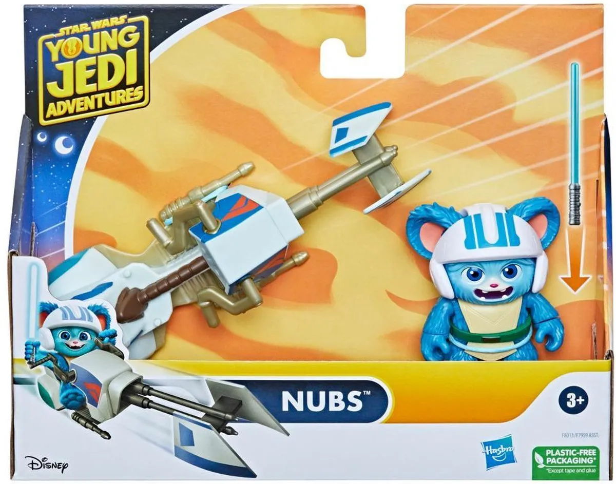 Hasbro Star Wars Nubs Young Jedi Adventures Voertuig F80135X0 - Meerkleurig - afbeelding 2 van 6