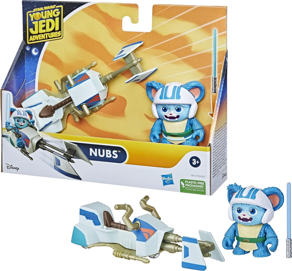 Hasbro Star Wars Nubs Young Jedi Adventures Voertuig F80135X0 - Meerkleurig - afbeelding 5 van 6