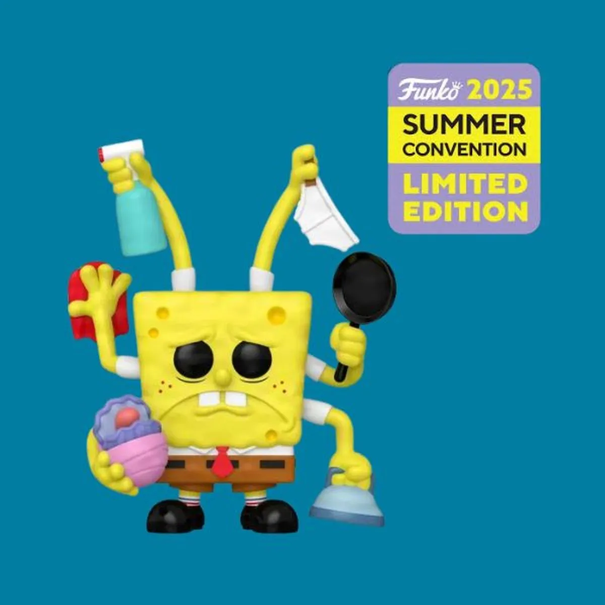 Funko Pop! Spongebob Squarepants Cleaning 2001