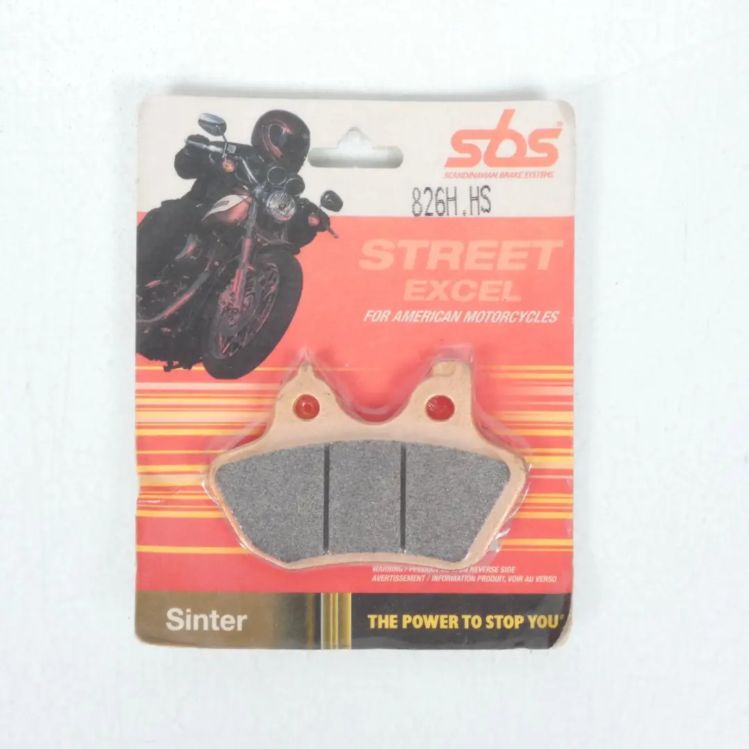Plaquette de frein AV AR SBS pour Moto Harley Davidson 1200 Sportster 826H.HS