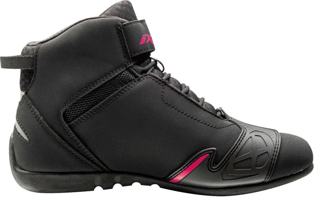 IXON Gambler Lady Motorschoenen - Zwart/Fuchsia - 37