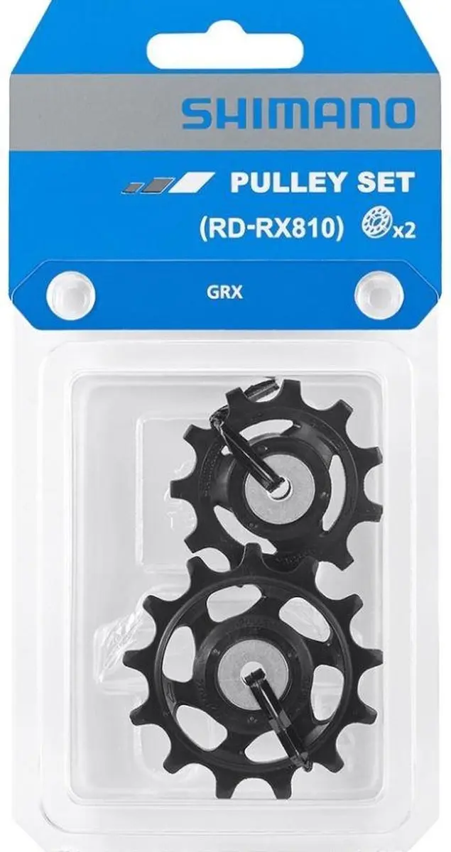 Shimano GRX RD-RX810 Derailleurwielset 11s - 2 Stuks - Zwart