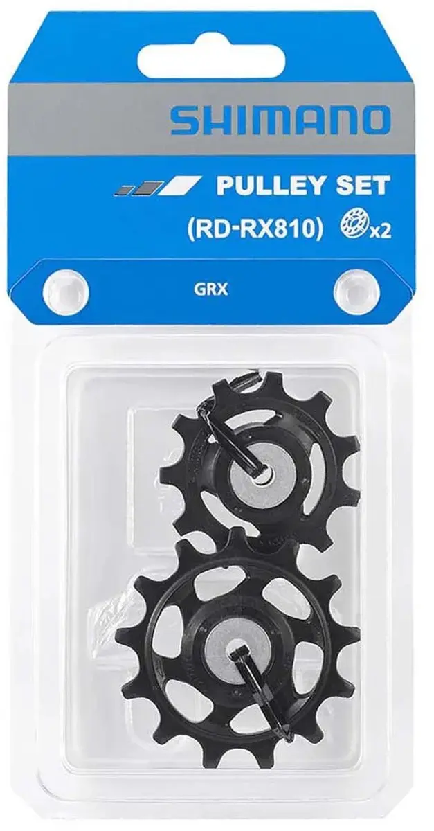 Shimano GRX RD-RX810 Derailleurwielset 11s - 2 Stuks - Zwart