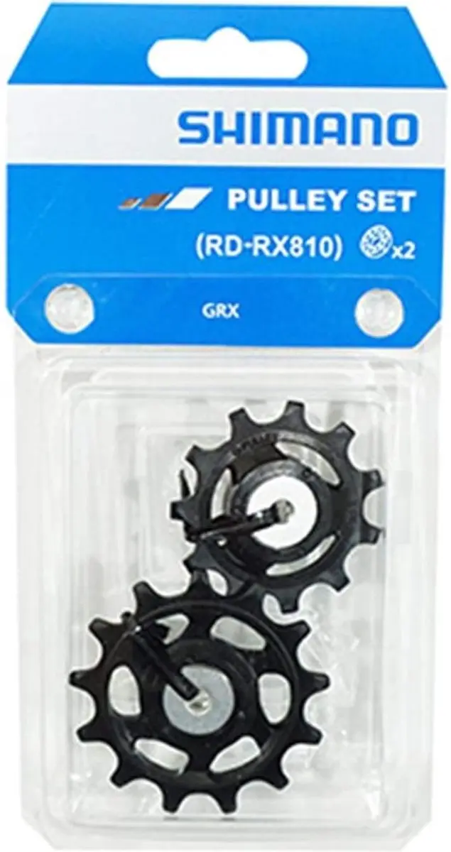 Shimano GRX RD-RX810 Derailleurwielset 11s - 2 Stuks - Zwart