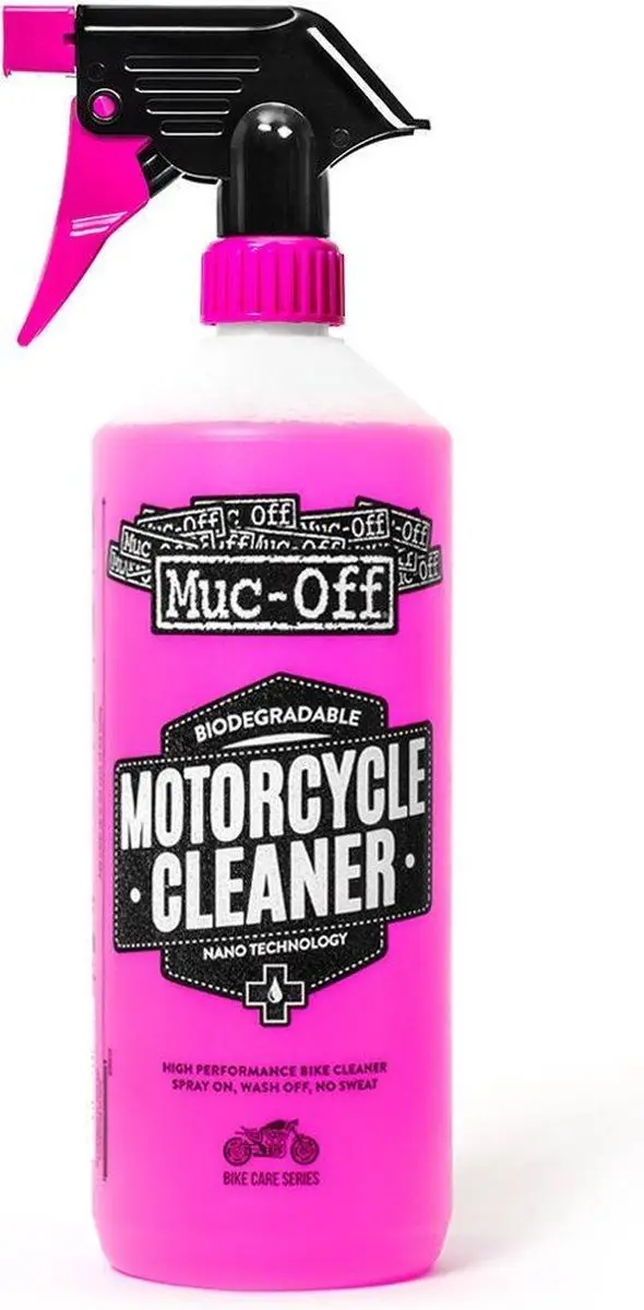 Muc-Off Motorcycle Care Duo Kit - 1,5L - Roze/Zwart