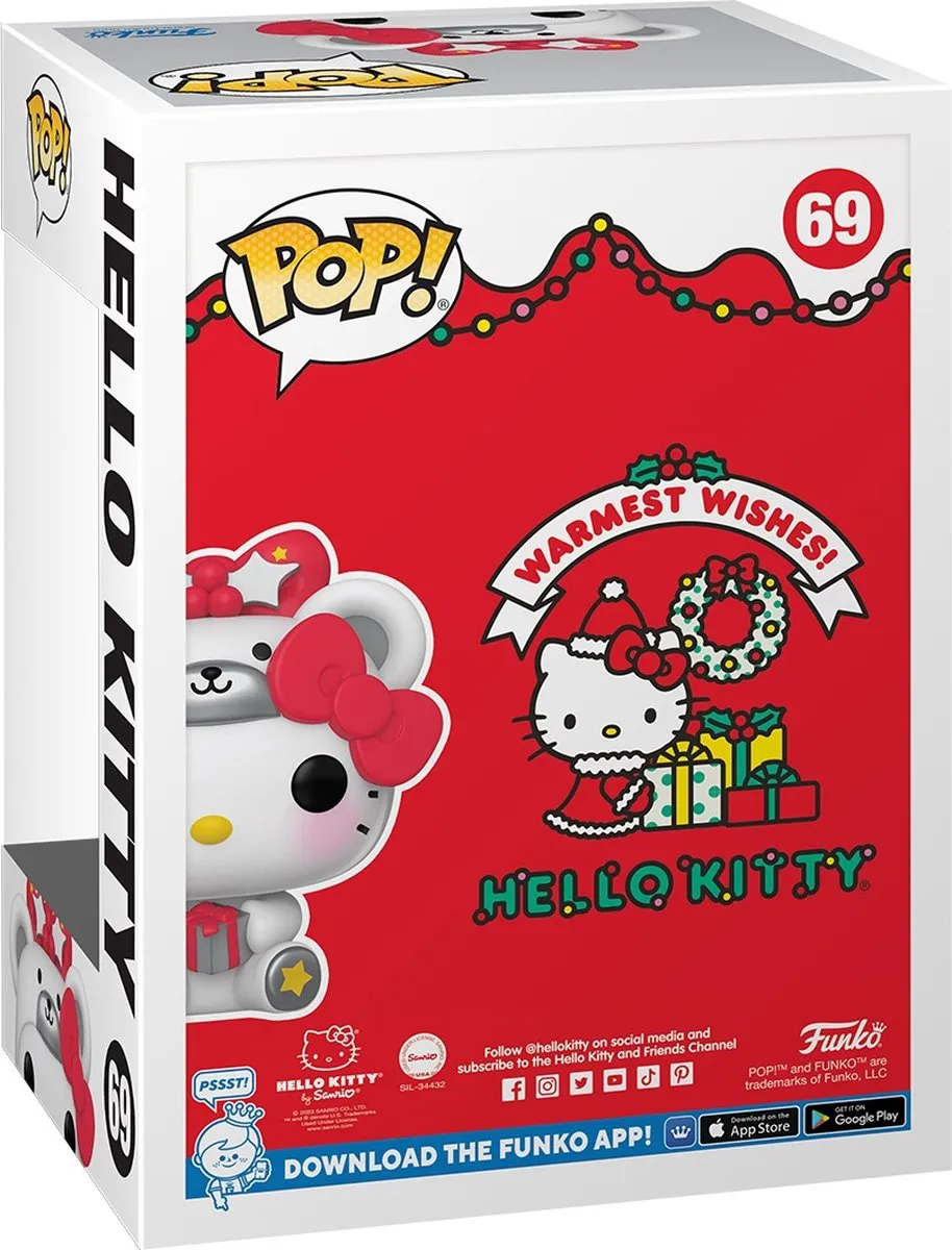Funko Pop! Sanrio Hello Kitty Polar Bear Metallic 72075