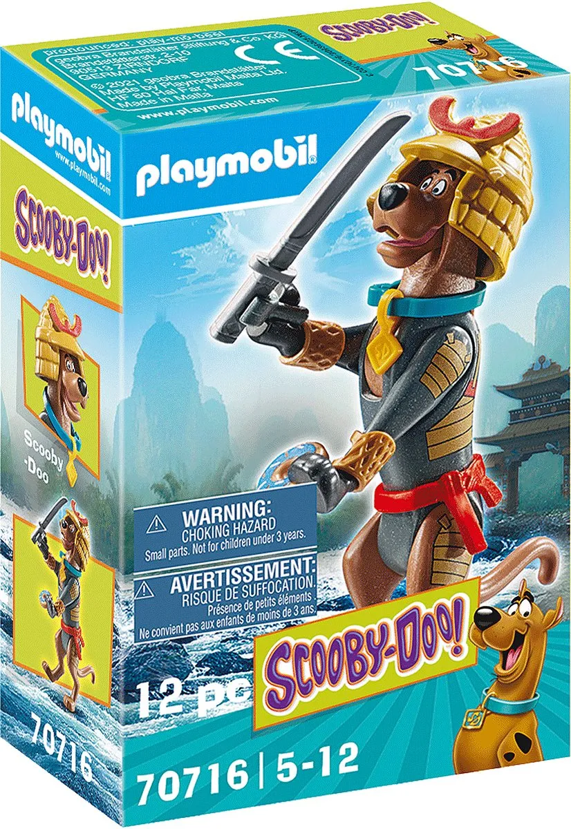 Playmobil Scooby-Doo! Verzamelfiguur Samoerai 70716 - Multicolor