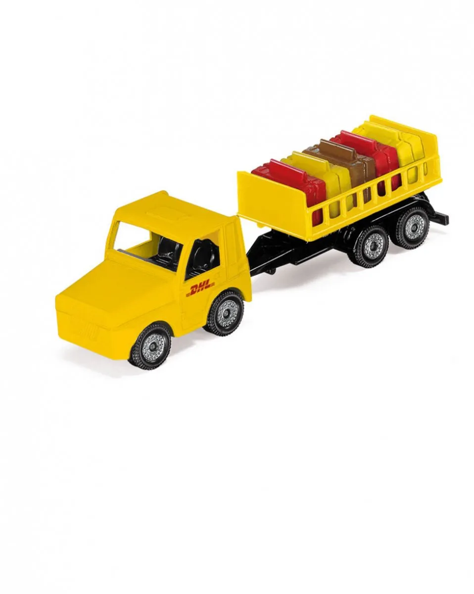 SIKU 1702 DHL Vrachtvliegtuig - Metaal/Kunststof - Rood/Geel