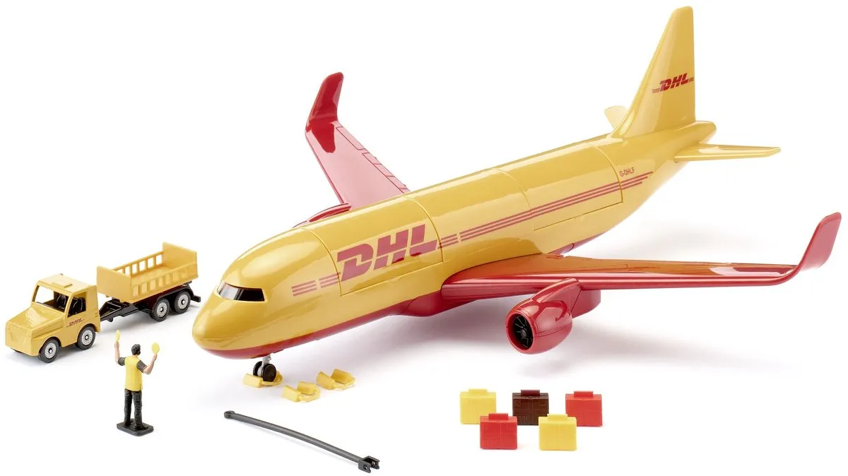 SIKU 1702 DHL Vrachtvliegtuig