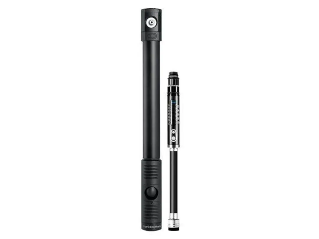 Crankbrothers Klic HP Handpomp - Analoge Manometer - 145g - Zwart - afbeelding 3 van 4