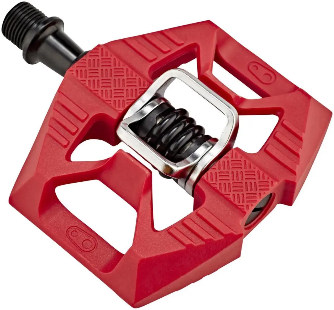 Crankbrothers Double Shot 1 Pedalen - Rood/Zwart