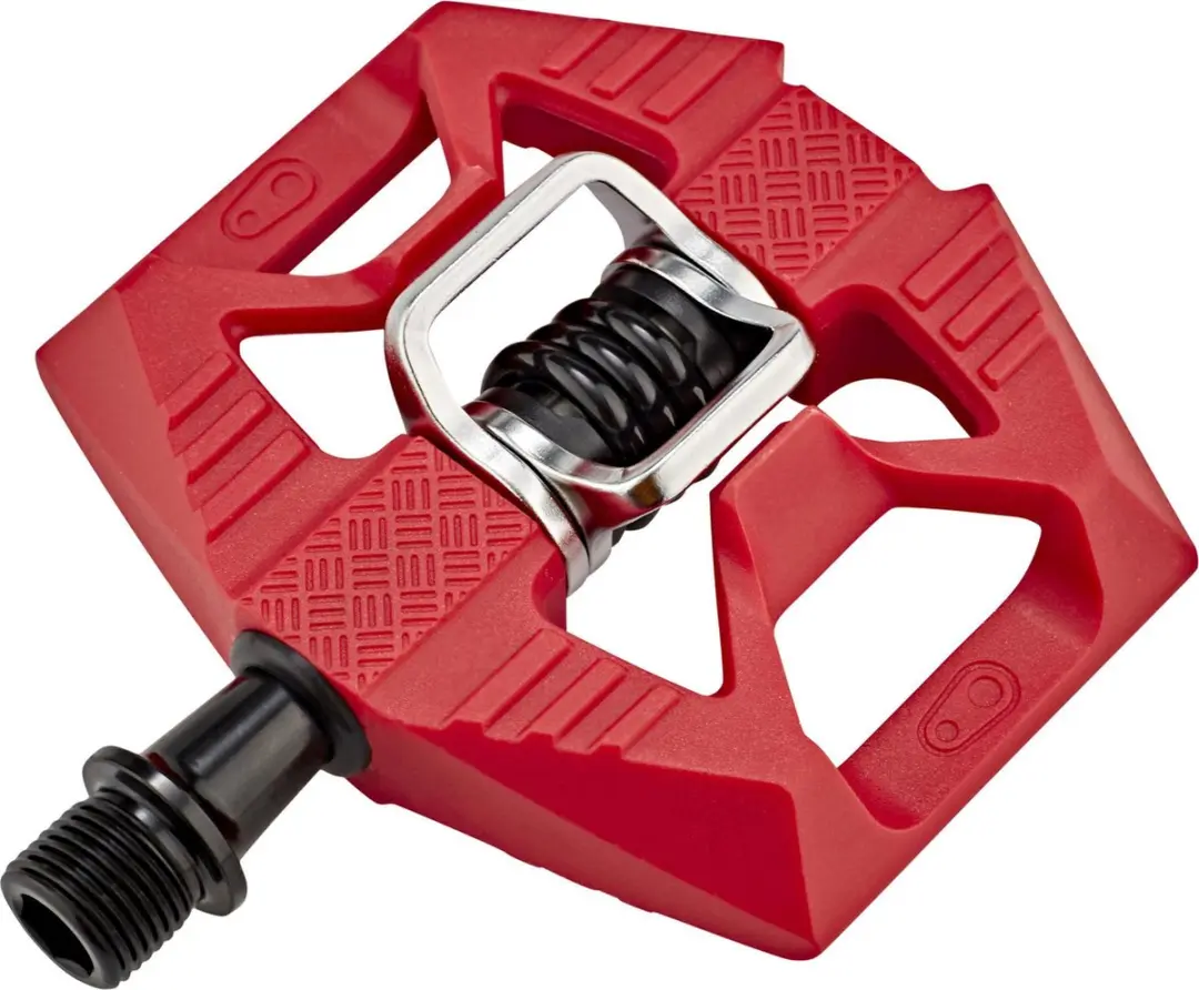 Crankbrothers Double Shot 1 Pedalen, rood/zwart