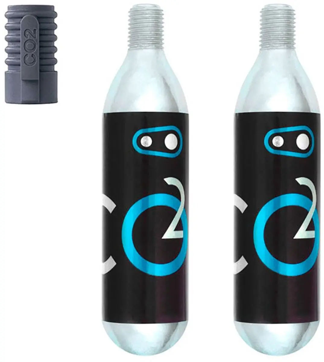 Crankbrothers CO2 Pomp & Patroon 25g - 2 Stuks - Zilver - afbeelding 3 van 4