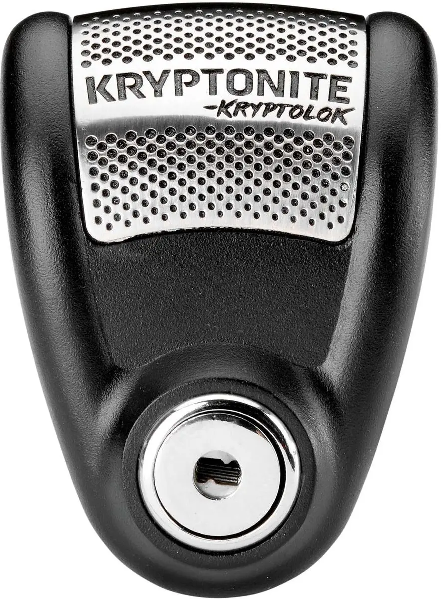 Kryptonite Schijfremslot Alarm 6mm - Zwart
