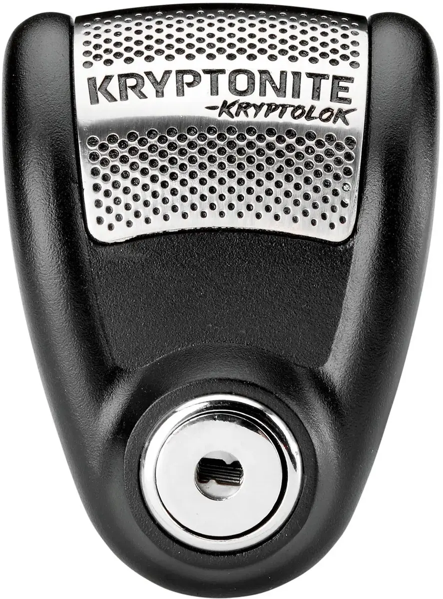 Kryptonite Schijfremslot Alarm 6mm - Zwart