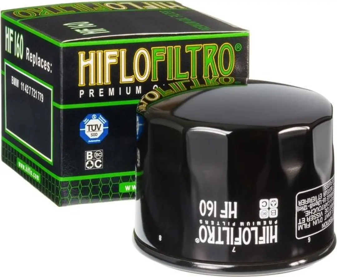Filtre à huile Hiflofiltro pour moto HF160 Neuf
