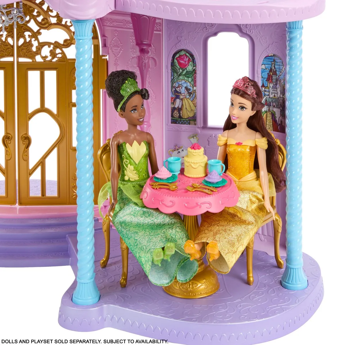Disney Princess Magisch Avonturen Kasteel - Poppenhuis - 28 Meubels - Meerkleurig