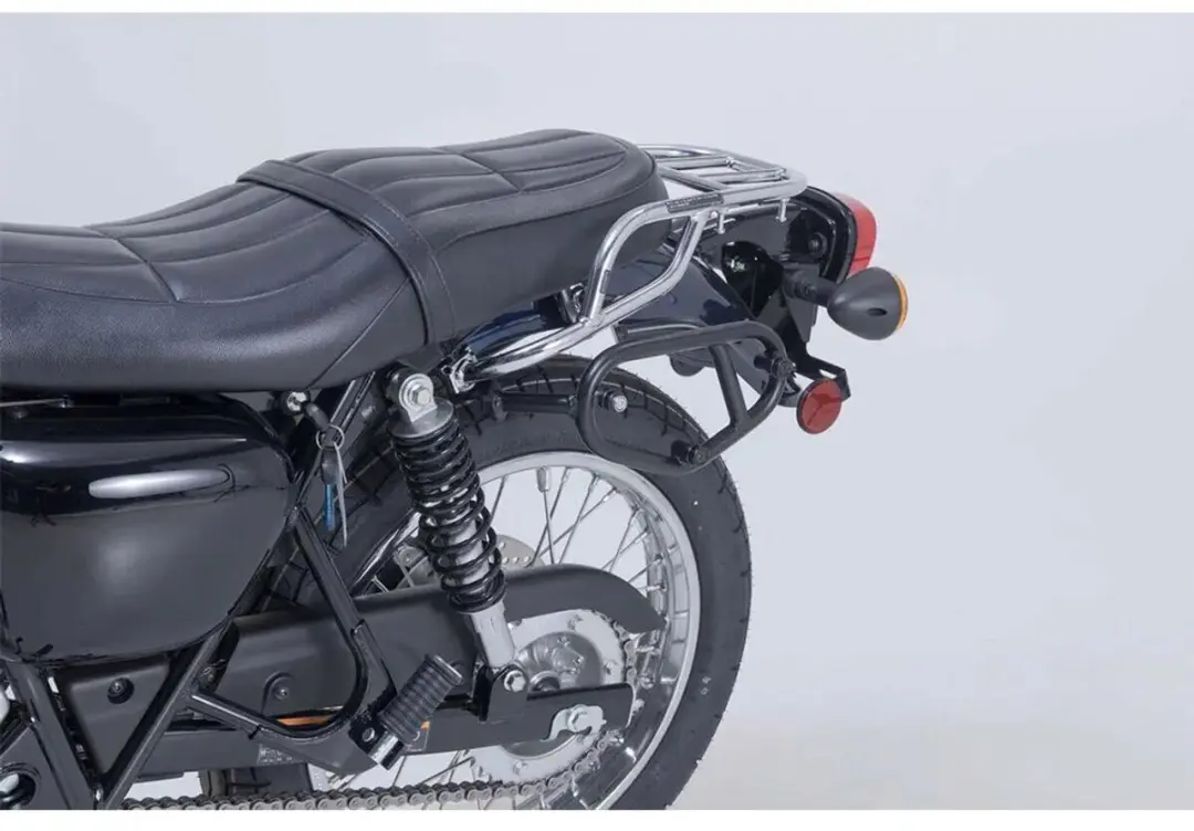 Sw-Motech SLC Kawasaki Meguro S1 230 Zijtasbevestiging - Zilver