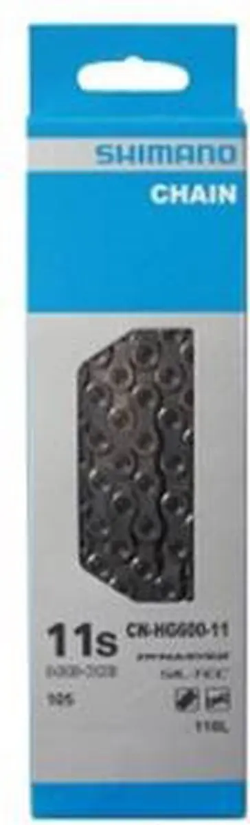 Shimano HG601 11-speed Ketting 116 Schakels - Zilver/Chroom - afbeelding 5 van 6