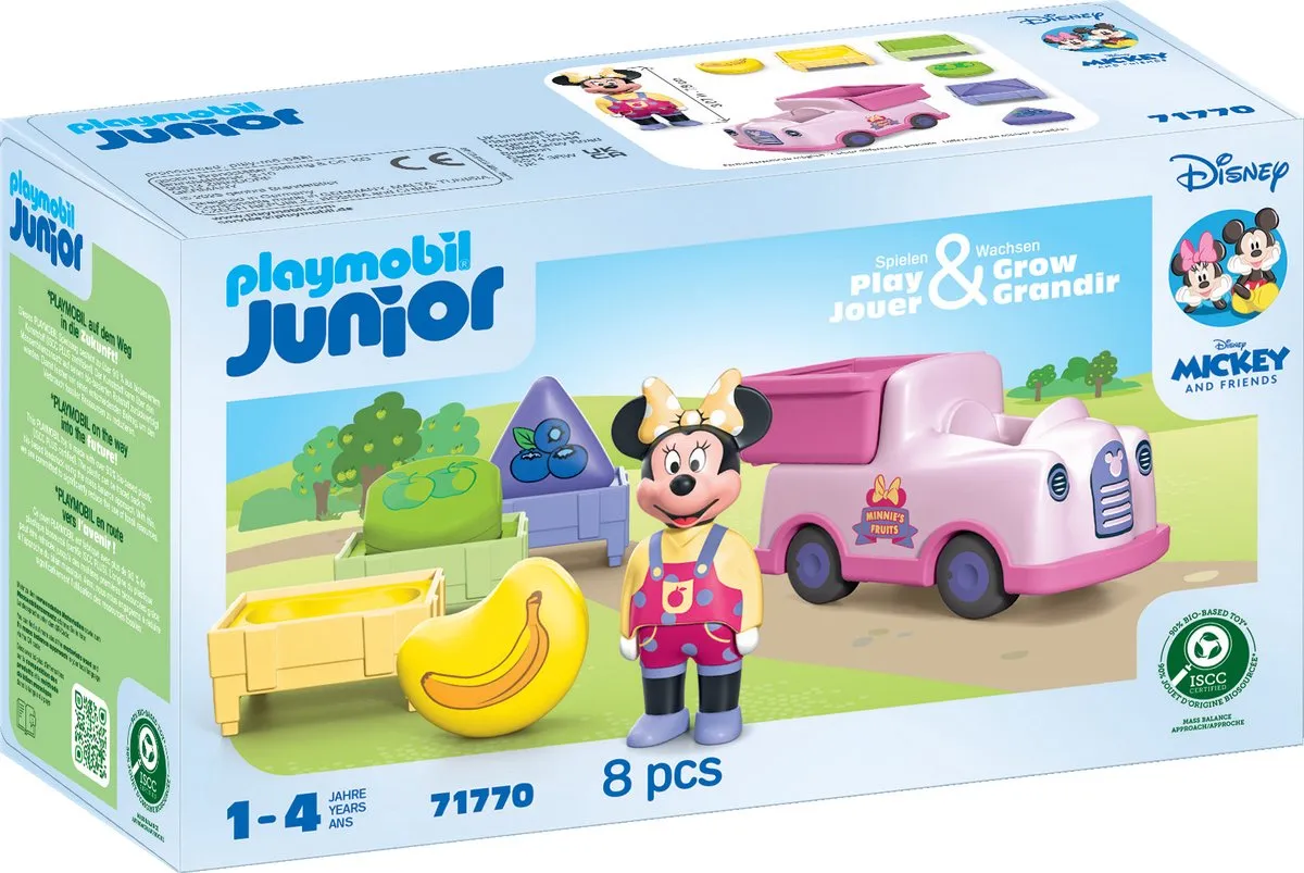 Playmobil Minnie Mouse Fruit Sorteerwagen 71770