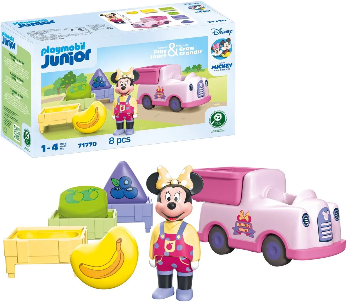 Playmobil Minnie Mouse Fruit Sorteerwagen 71770 - Multicolor