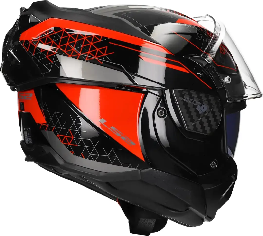 LS2 FF910 Advant II Systeemhelm - XL - Astral Rood