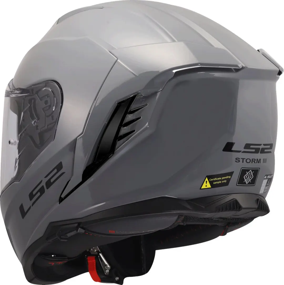 LS2 FF818 Storm III Helm - XXL Grijs