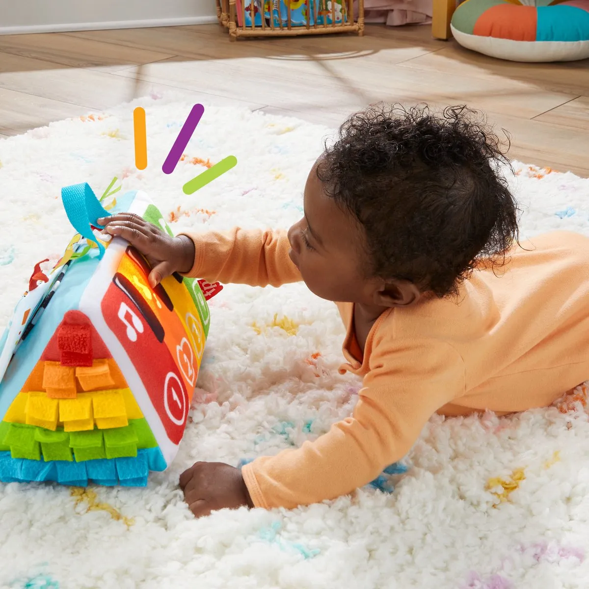 Fisher Price Trappel en Speel Zachte Piano - Meerkleurig