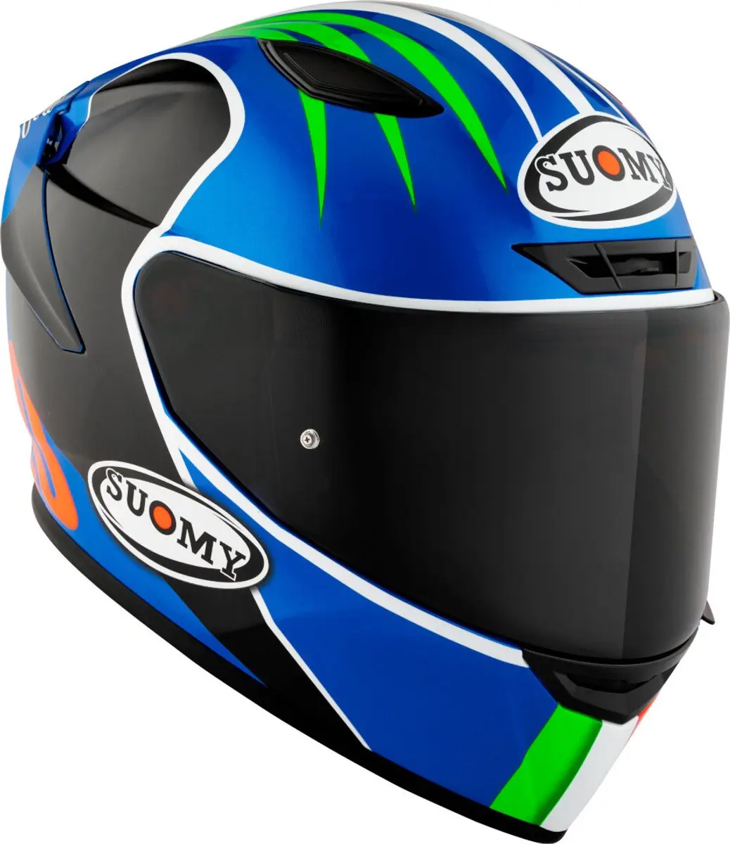 Suomy Track-1 Pecco Mugello 2022 E06 Integraalhelm - XS - Blauw