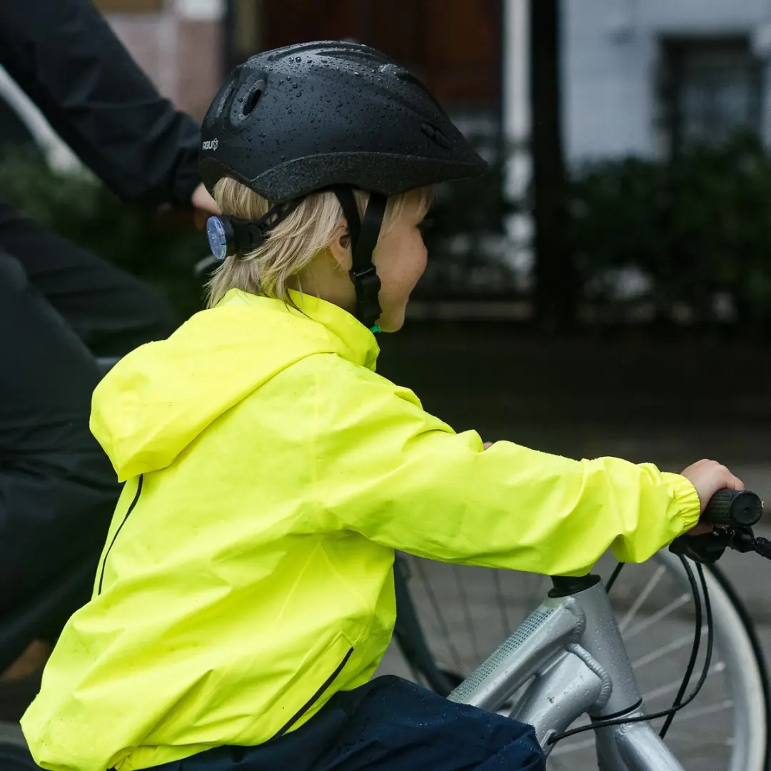 AGU GO Kids Fietshelm - Geel - One Size 48-54cm