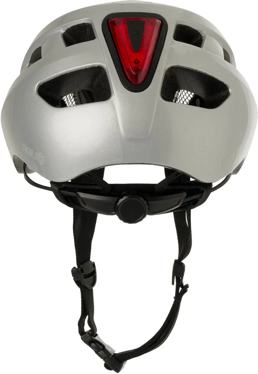 AGU Civick E-bike Helm - Grijs - 58-62cm - LED Achterlicht