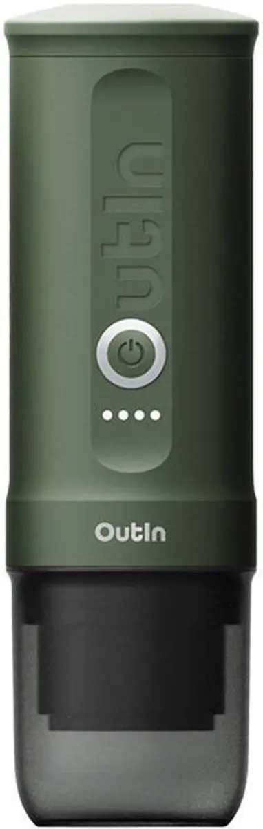 Outin Nano Bundle Draagbaar Espressoapparaat - 90W - Groen