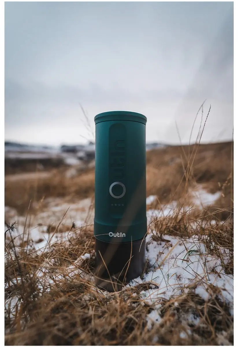 OutIn Nano Draagbare Espressomachine 20 bar - Teal
