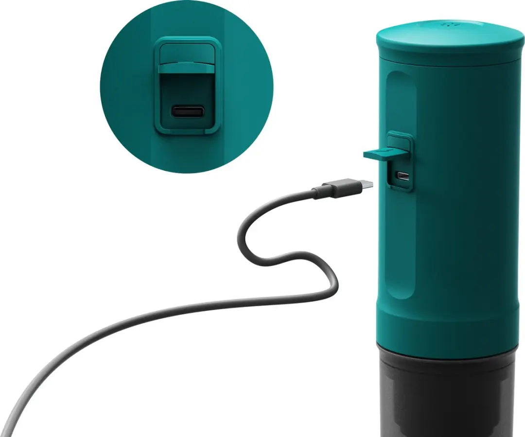 OutIn Nano Draagbare Espressomachine 20 bar - Teal