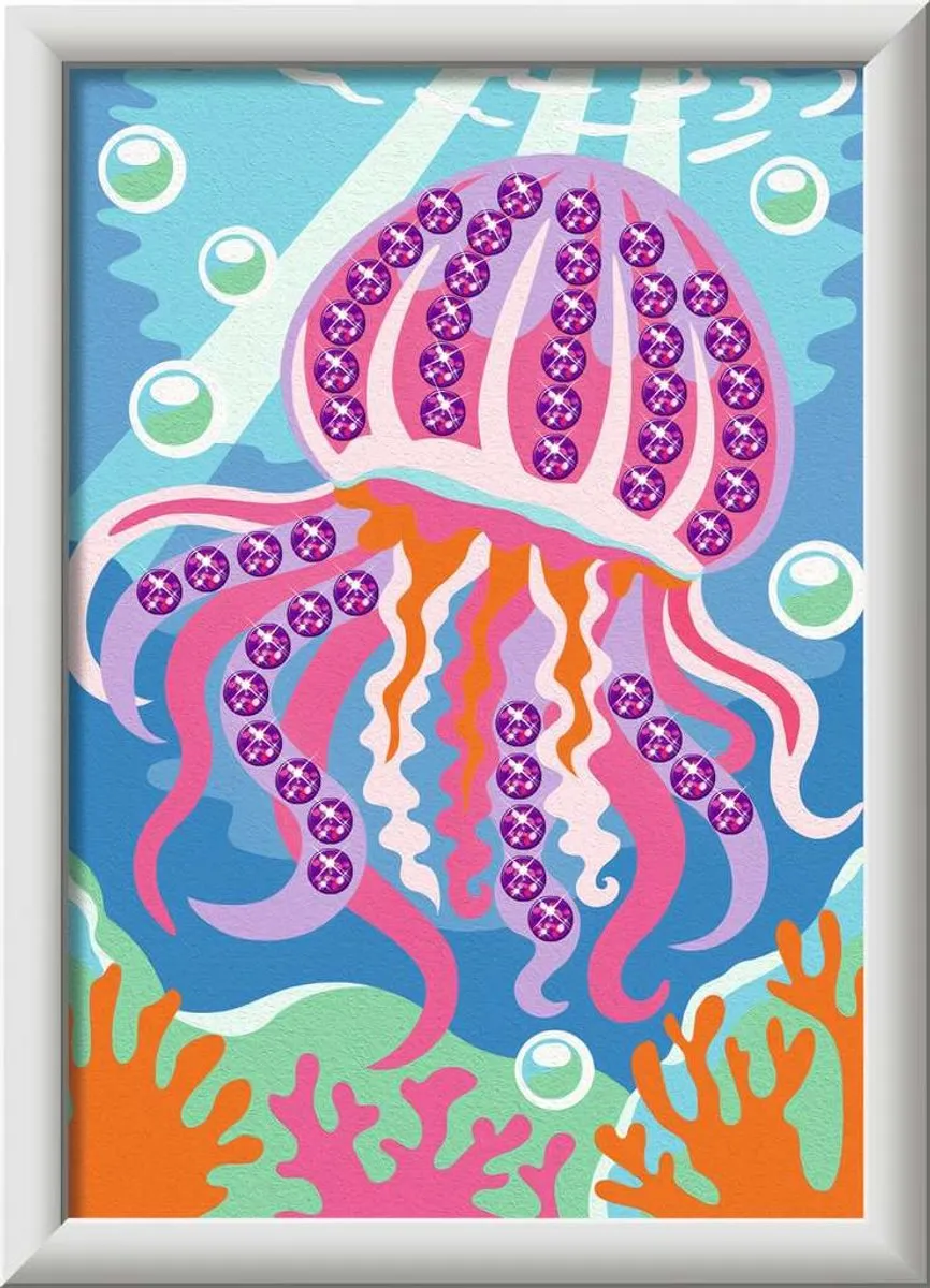 Ravensburger CreArt Trendy Jellyfish Schilderen op Nummer