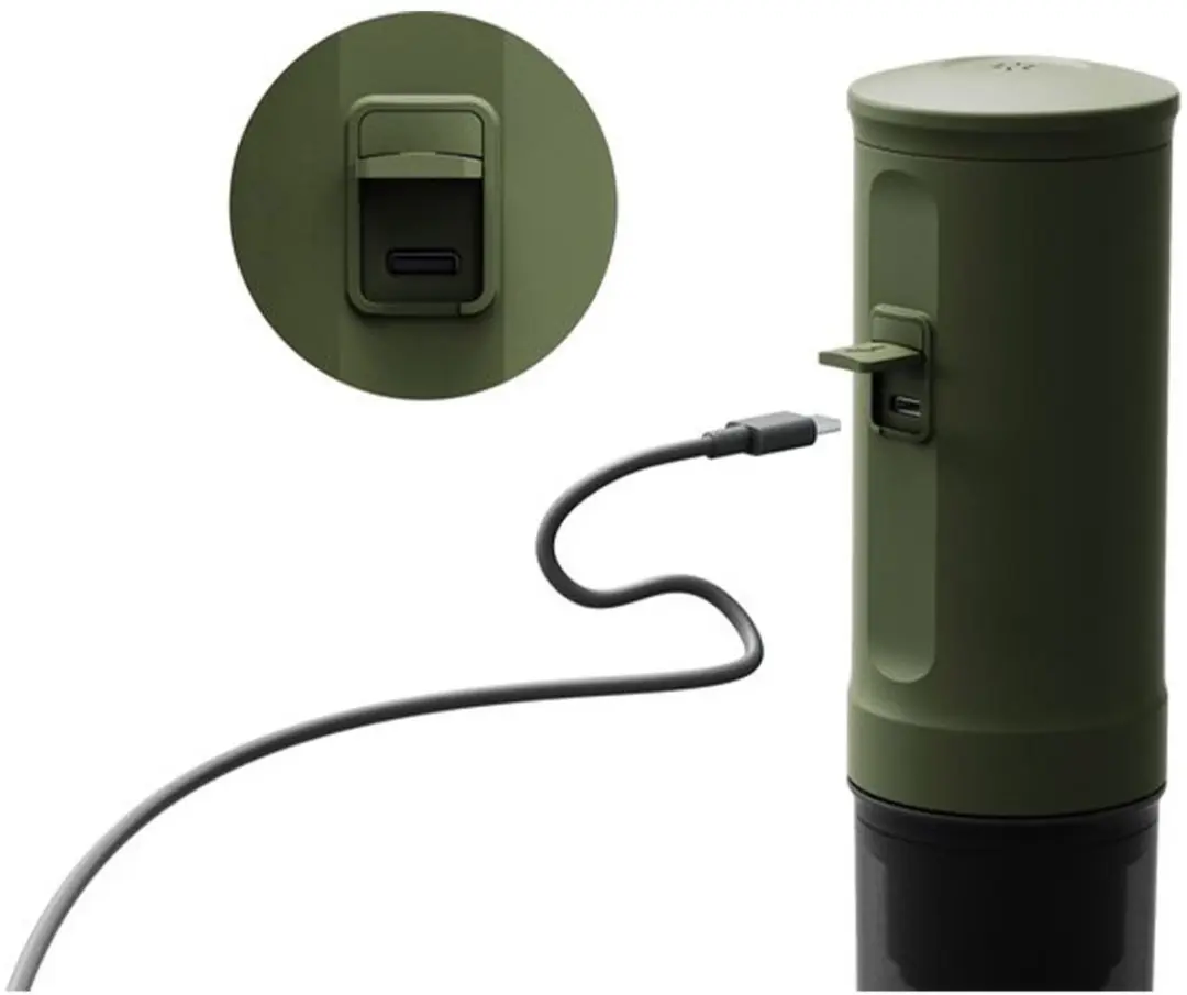 Outin Nano Draagbare Espressomachine 20 bar - Groen