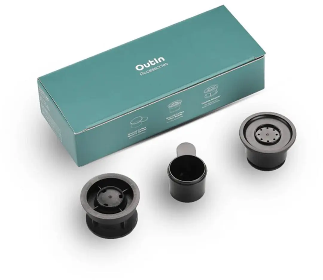 OutIn Nano Adapterset - 1 Stuks - o.a. Capsules/Gemalen Koffie