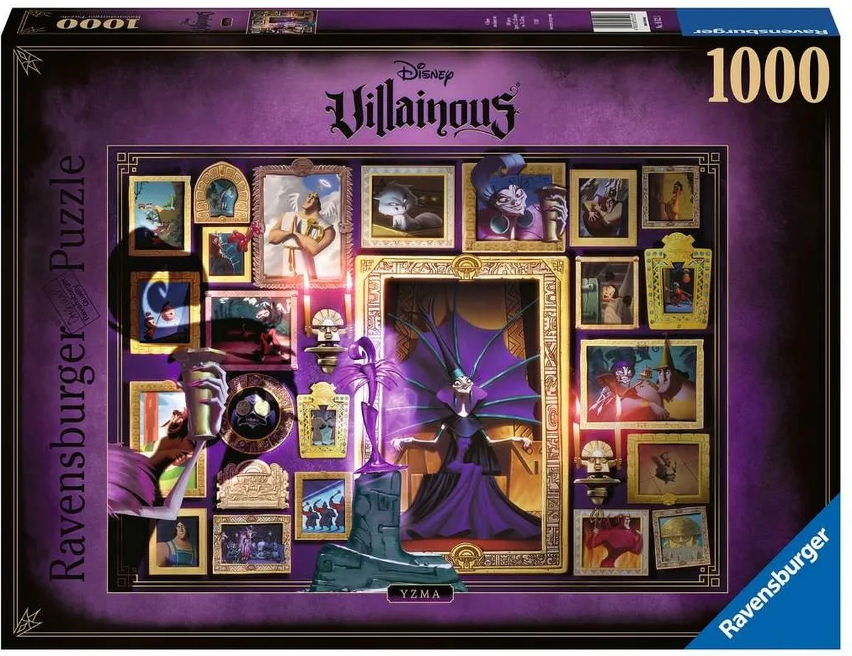 Ravensburger Disney Villainous Yzma Legpuzzel 1000 Stuks - Multicolor