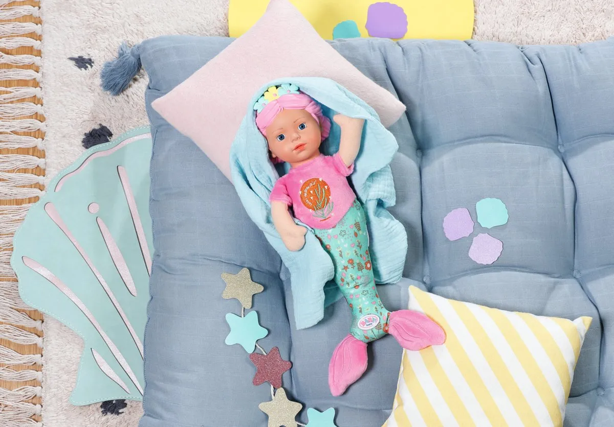 Baby Born Zeemeermin Pop 30cm Multikleur - afbeelding 6 van 6