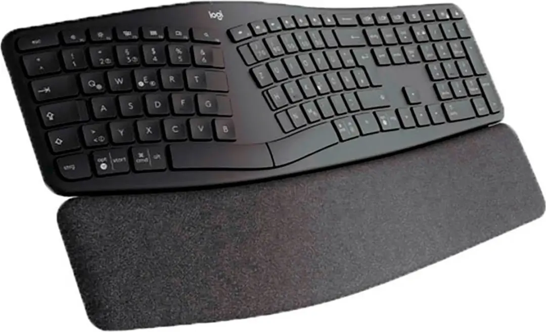 Logitech Ergo K860 Toetsenbord - RF + Bluetooth - Grafiet