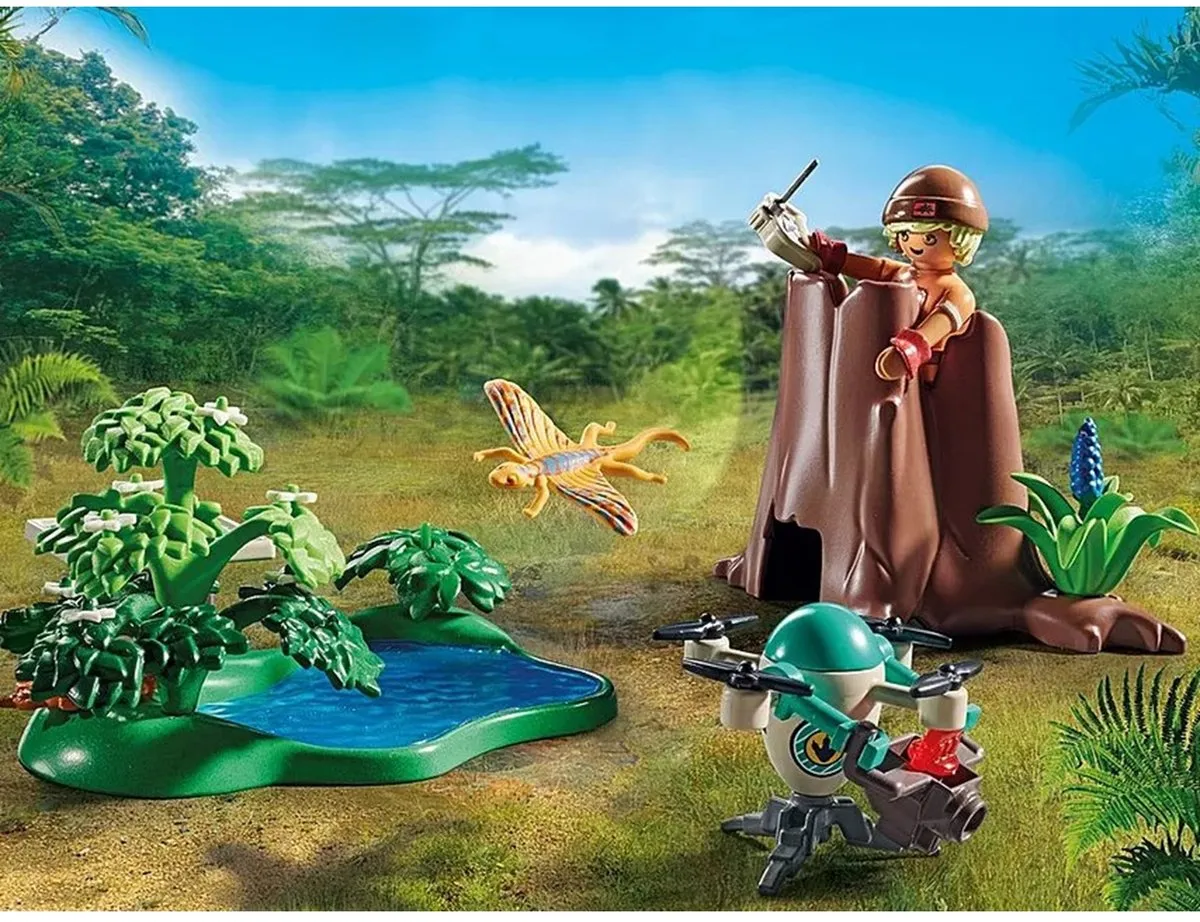 Playmobil Dinos Observatiepost Dimorphodon 71525 - Multicolor