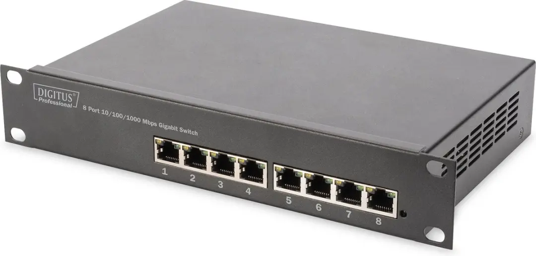 Digitus DN-80114 Netwerk Switch 8 Poorten Gigabit