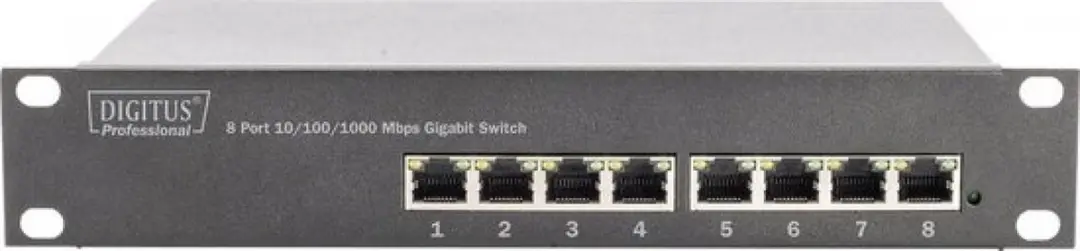 Digitus DN-80114 Netwerk Switch 8 Poorten Gigabit