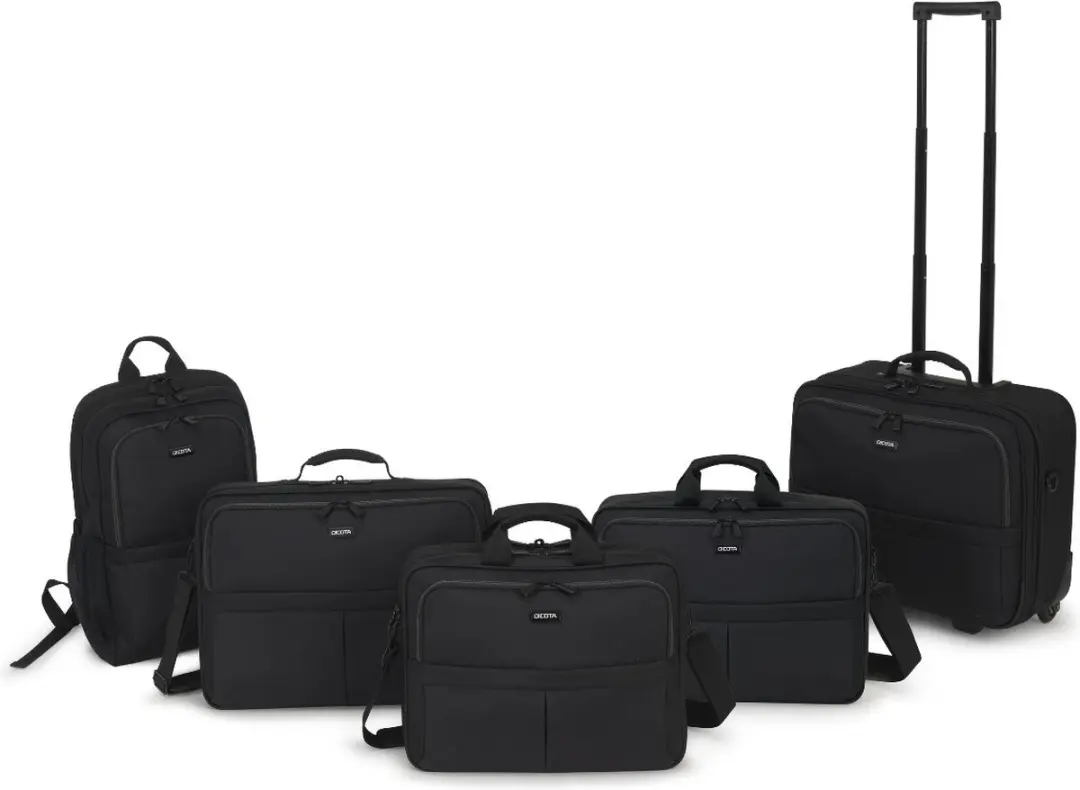 Dicota Backpack Eco SCALE Rugzak - 17 inch - 23L - Zwart - afbeelding 2 van 6