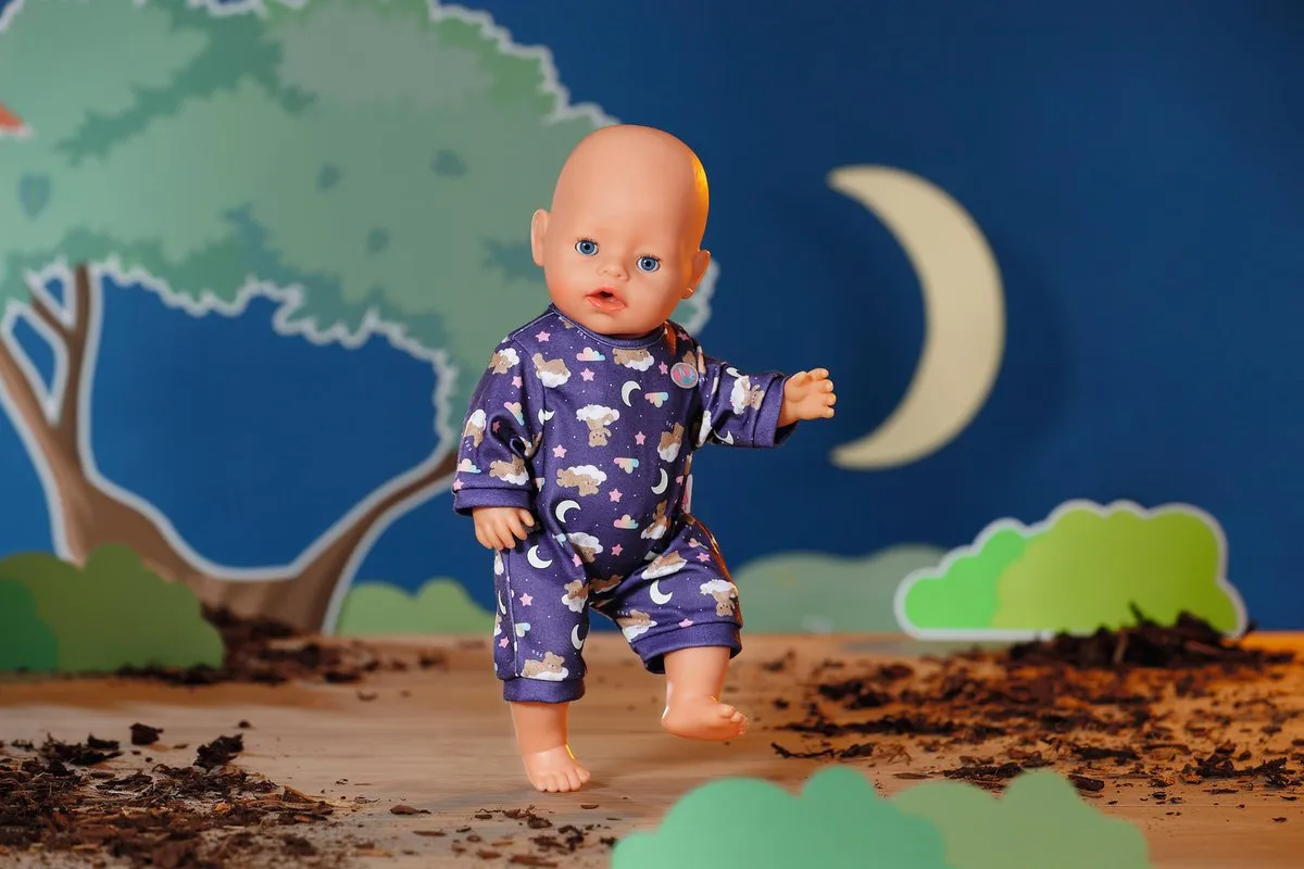 Baby Born Teddy Pyjamapak Glow-in-the-Dark 43cm - Multicolor