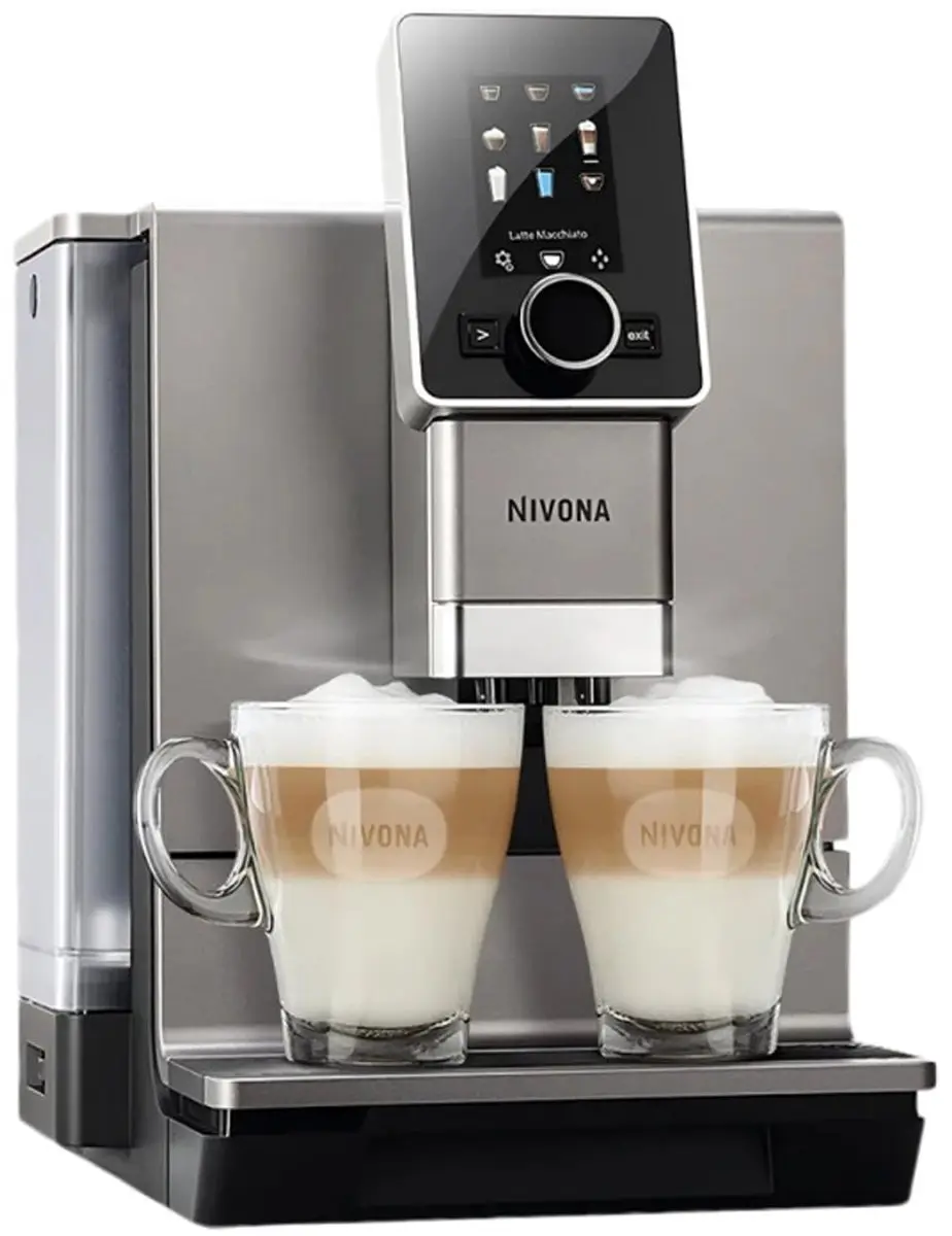 Nivona CafeRomatica 930 Volautomaat Espressomachine - 9 Programma's - Titanium/Chrome - afbeelding 2 van 4