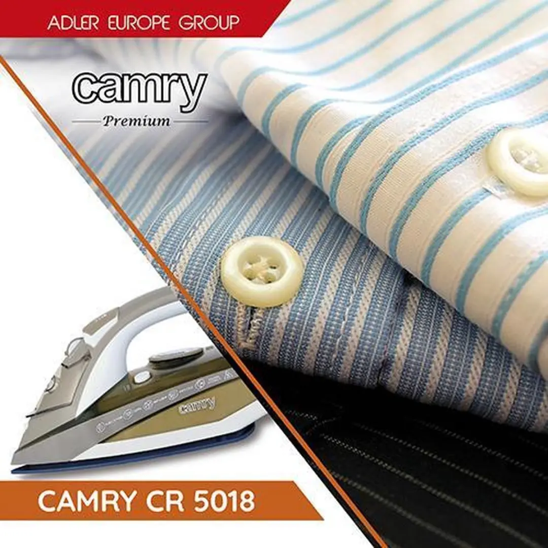 Camry Adler AD 5018 Stoomstrijkijzer 3000W - Goudkleurig - afbeelding 5 van 6