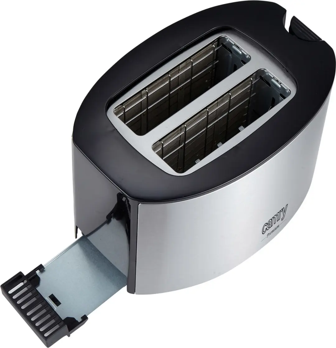 Camry CR 3215 Broodrooster 2 sneetjes - 1000W - Zilverkleurig - afbeelding 6 van 6