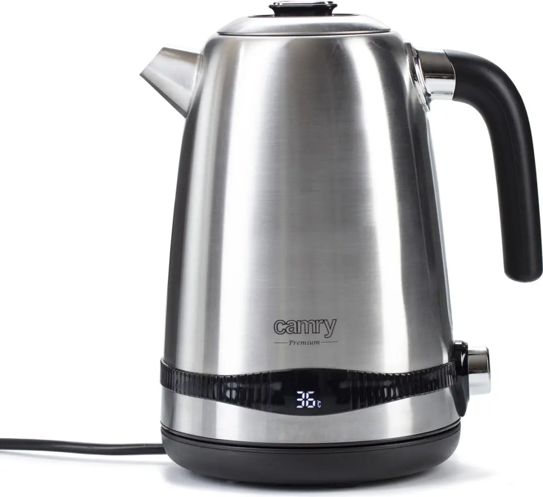Camry 1291 Waterkoker 1,7L - RVS - 2200W - afbeelding 3 van 6