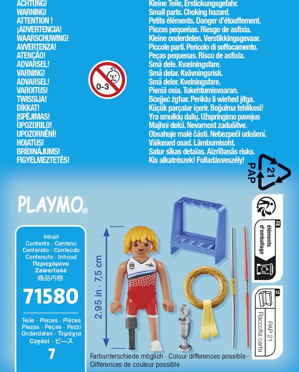 Playmobil Special Plus Speerwerper 71580 - Multicolor